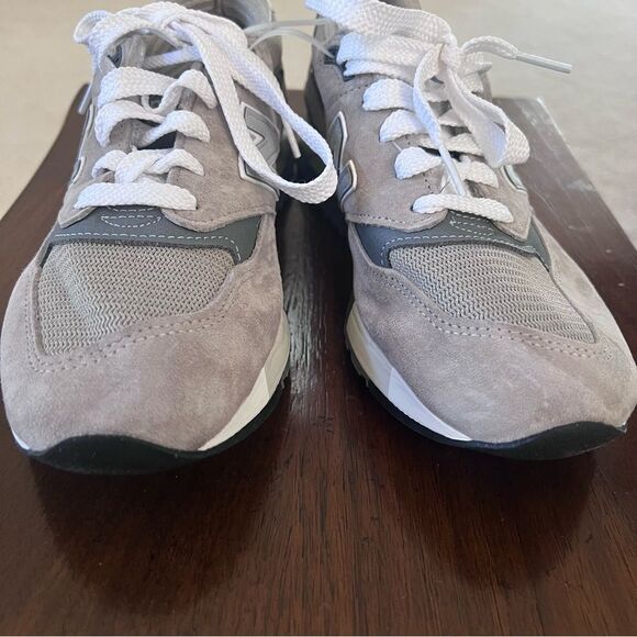 NEW BALANCE Made In USA 998 Cor MEN’s Suede Sneakers Like NEW US 8 - Picture 3 of 10